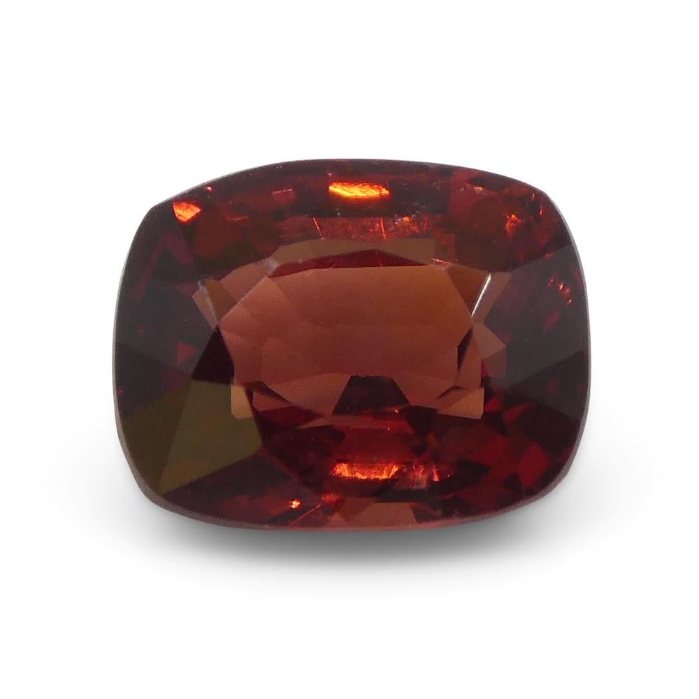 Spinello rosso a cuscino 0.98ct dallo Sri Lanka in vendita 3