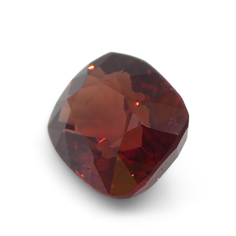Spinello rosso a cuscino 0.98ct dallo Sri Lanka in vendita 4
