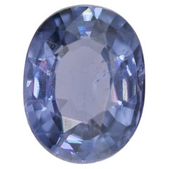 Bague personnalisable en pierre précieuse, spinelle bleue naturelle 0,99 carat