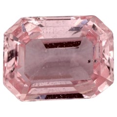 0.99 Ct Pink Sapphire Octagon Cut Loose Gemstone