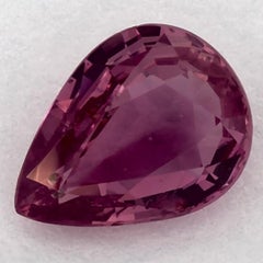 0.99 Ct Ruby Pear Loose Gemstone