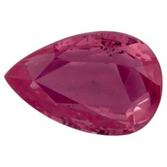 0.99 Ct Ruby Pear Loose Gemstone