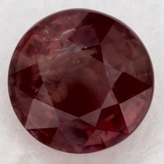 0.99 Ct Ruby Round Loose Gemstone