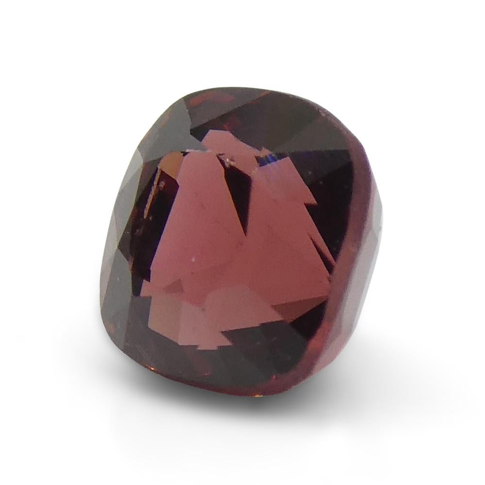 0.99ct Cushion Red Jedi Spinel from Sri Lanka For Sale 4