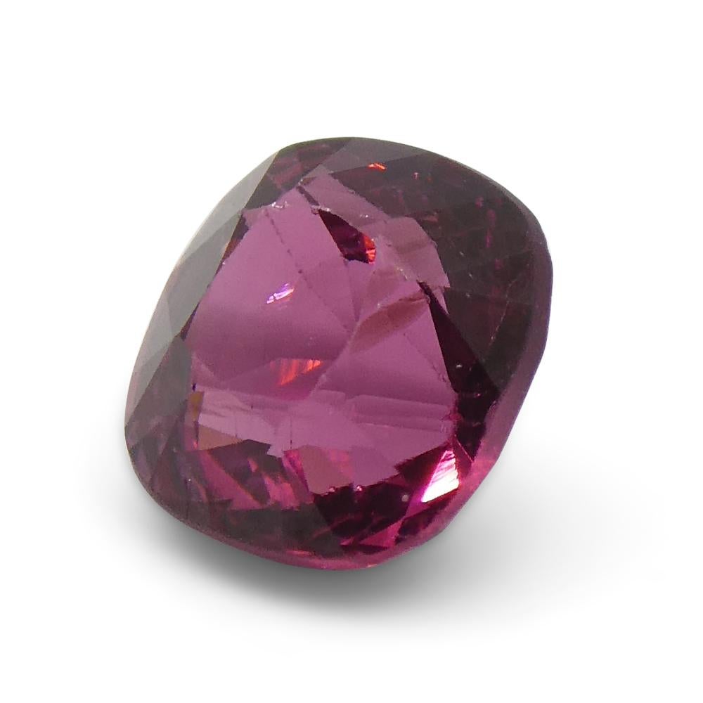 0.99ct Cushion Red Jedi Spinel from Sri Lanka For Sale 6
