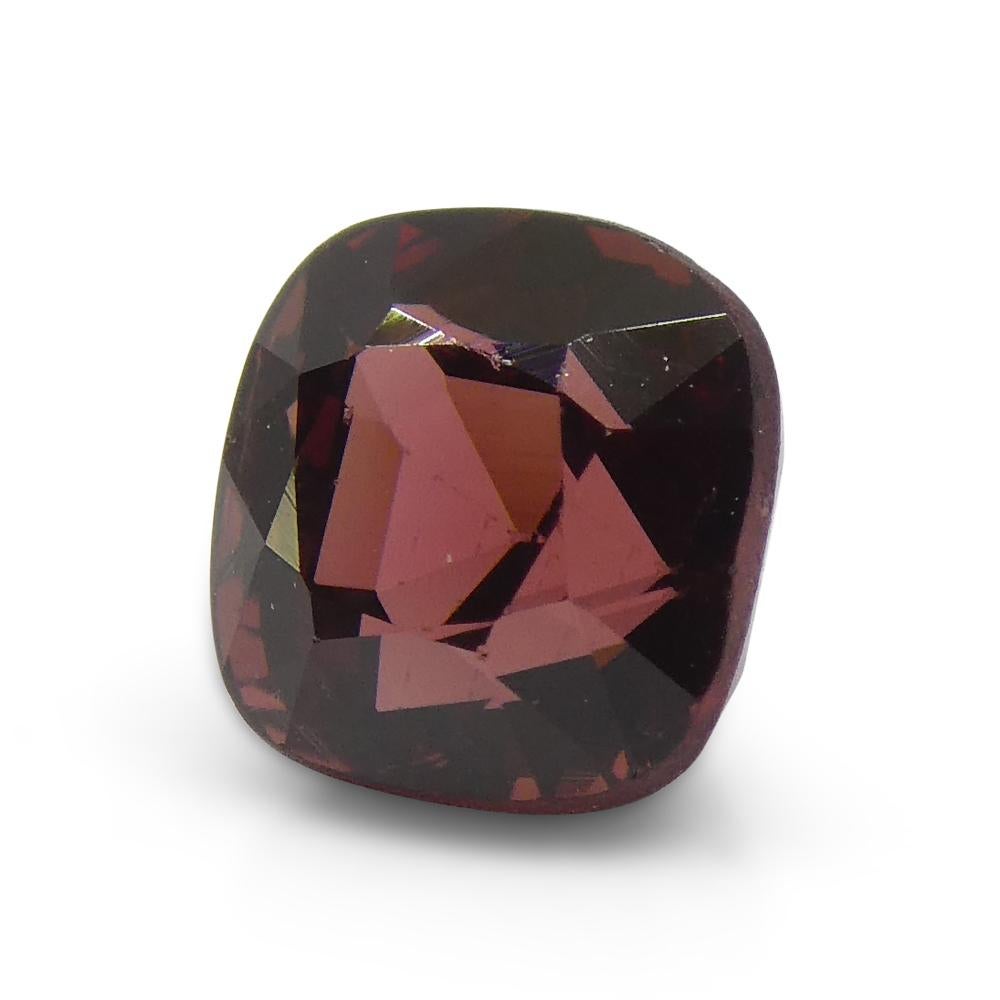 0.99ct Cushion Red Jedi Spinel from Sri Lanka For Sale 5