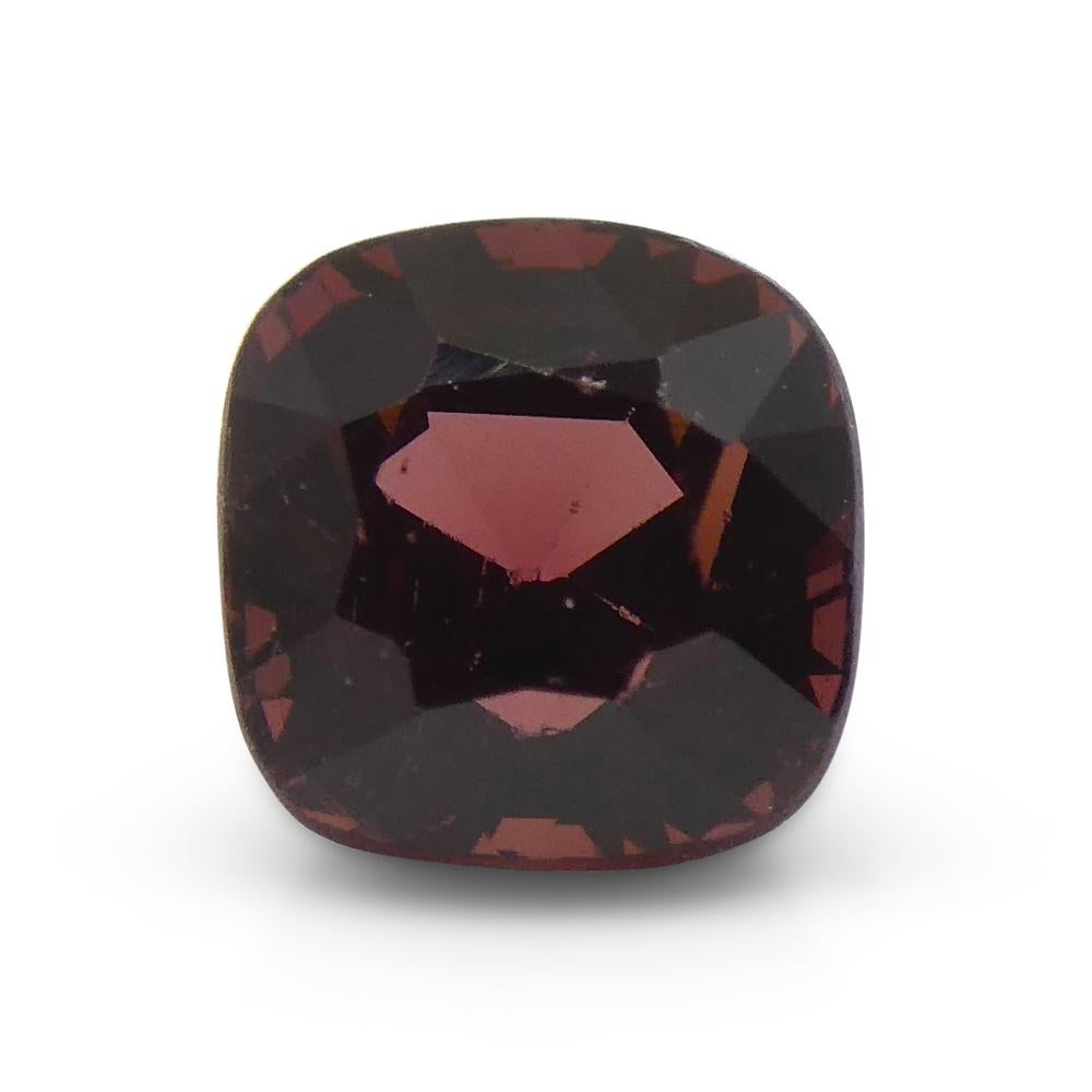 Espinela Jedi Roja de 0.99 ct de Sri Lanka Corte cojín en venta