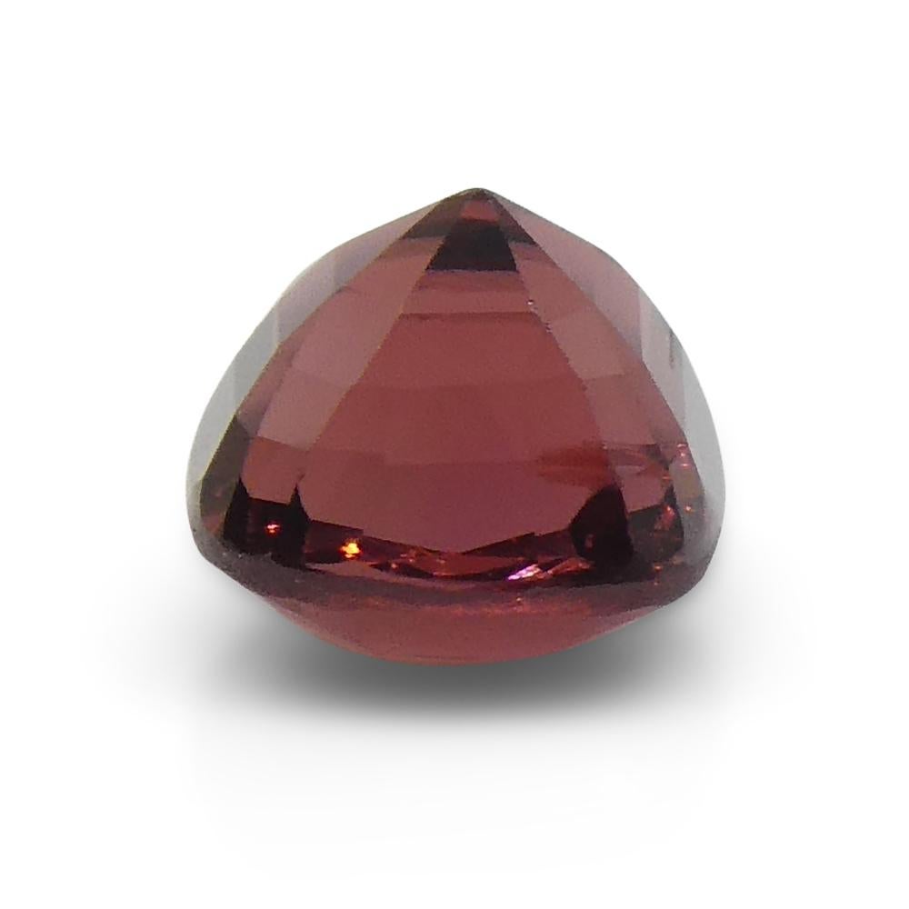 0.99ct Cushion Red Jedi Spinel from Sri Lanka In New Condition For Sale In Toronto, Ontario
