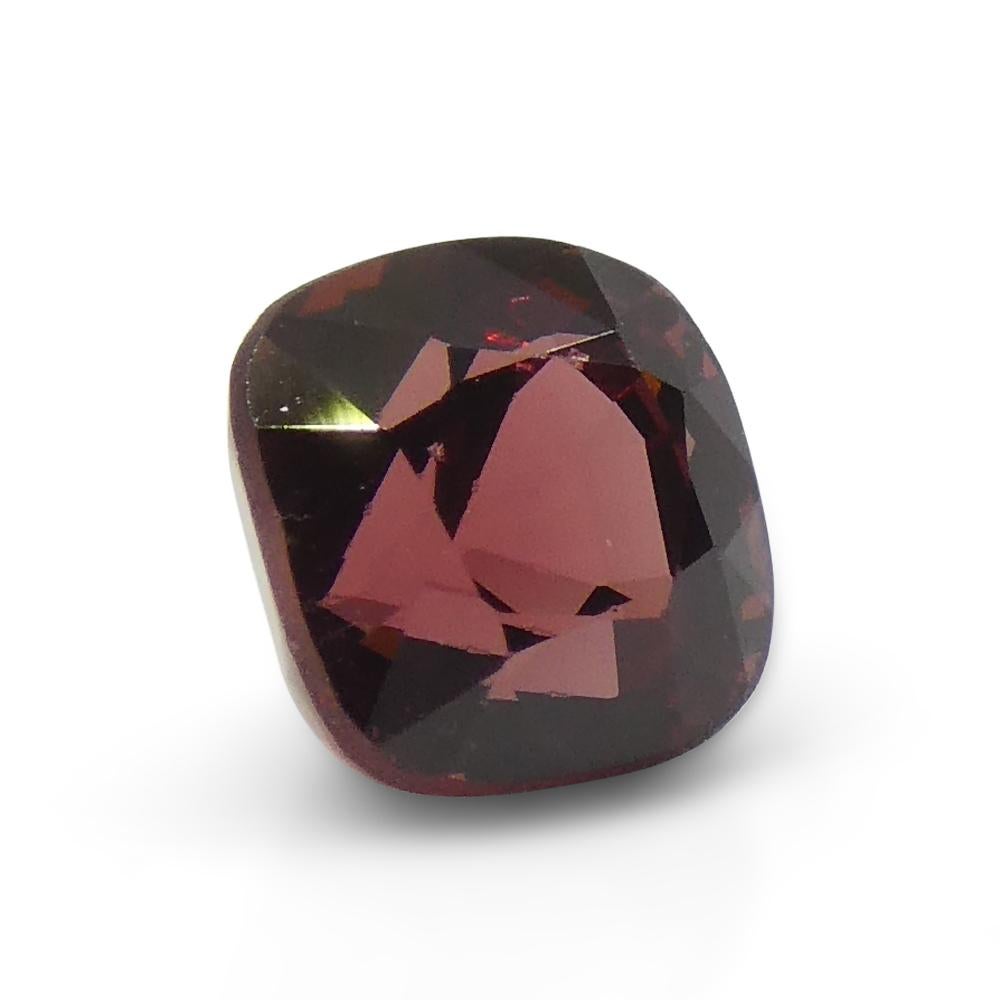 0.99ct Cushion Red Jedi Spinel from Sri Lanka For Sale 2