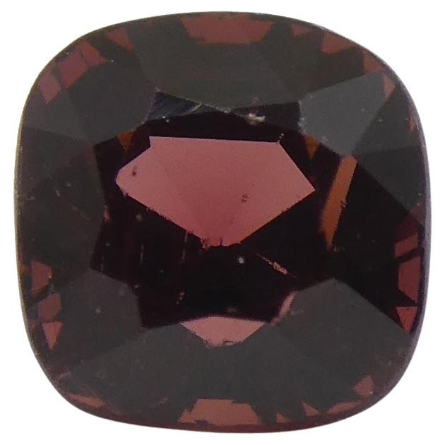 0.99ct Cushion Red Jedi Spinel from Sri Lanka For Sale