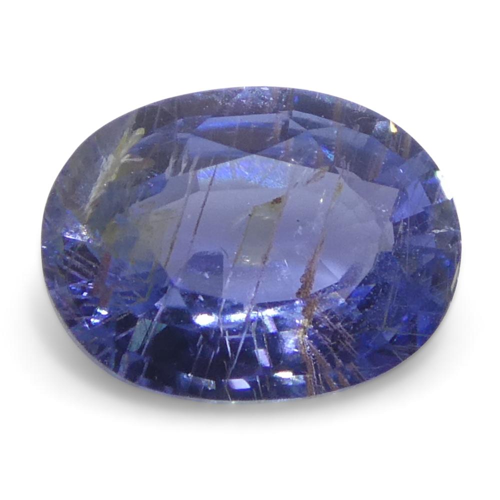 0,99ct Ovaler Blauer Saphir aus Sri Lanka im Zustand „Neu“ im Angebot in Toronto, Ontario