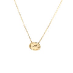 0.99ct Oval Opal & Diamonds Pendant Set in 18ct Yellow Gold