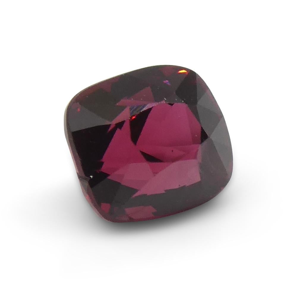 0.9ct Cushion Red Jedi Spinel from Sri Lanka For Sale 5