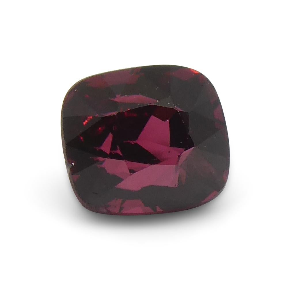 0.9ct Cushion Red Jedi Spinel from Sri Lanka For Sale 6