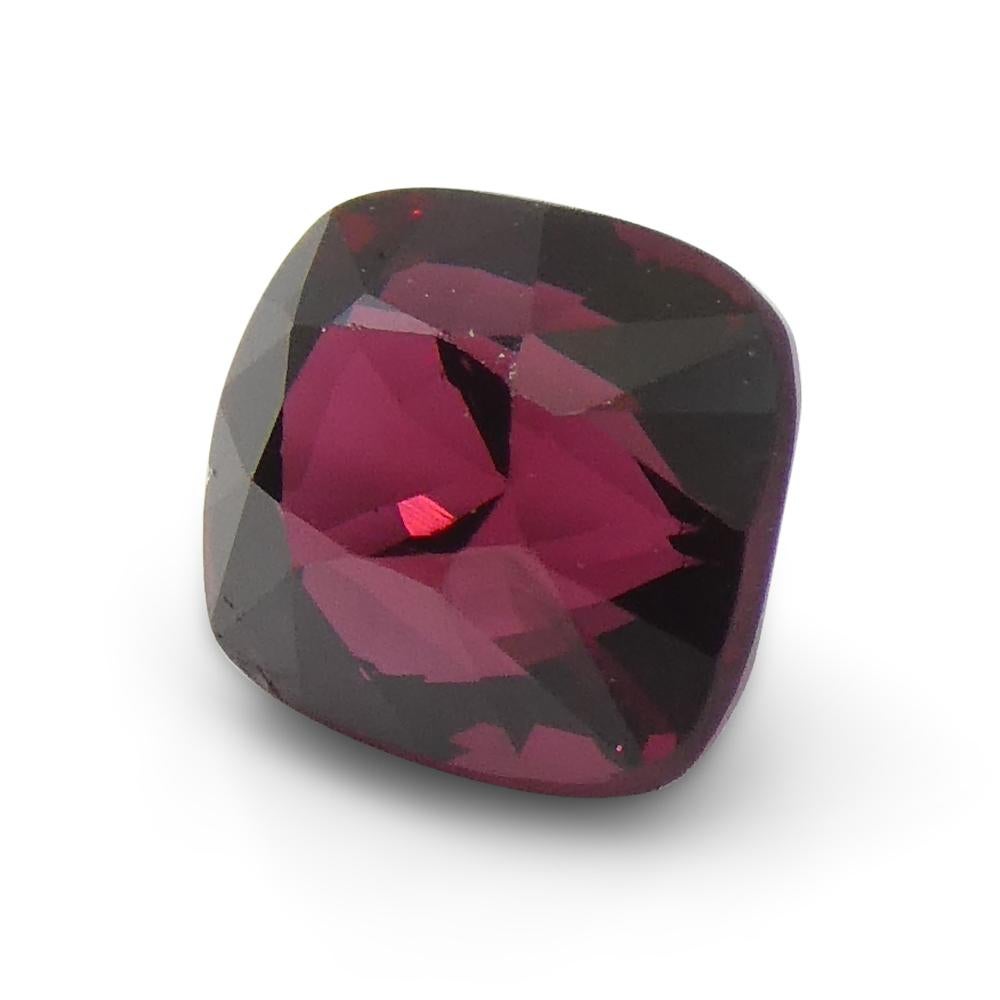 0.9ct Cushion Red Jedi Spinel from Sri Lanka For Sale 7
