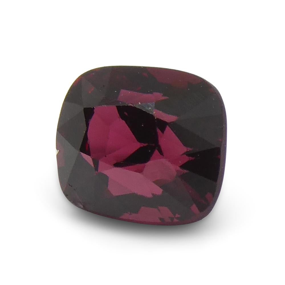 0.9ct Cushion Red Jedi Spinel from Sri Lanka For Sale 8