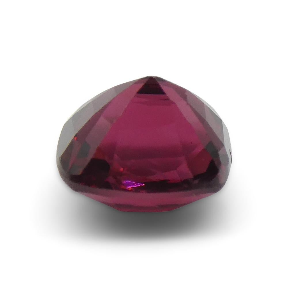 0.9ct Cushion Red Jedi Spinel from Sri Lanka For Sale 1