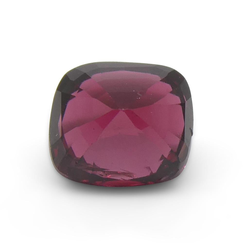 0.9ct Cushion Red Jedi Spinel from Sri Lanka For Sale 2
