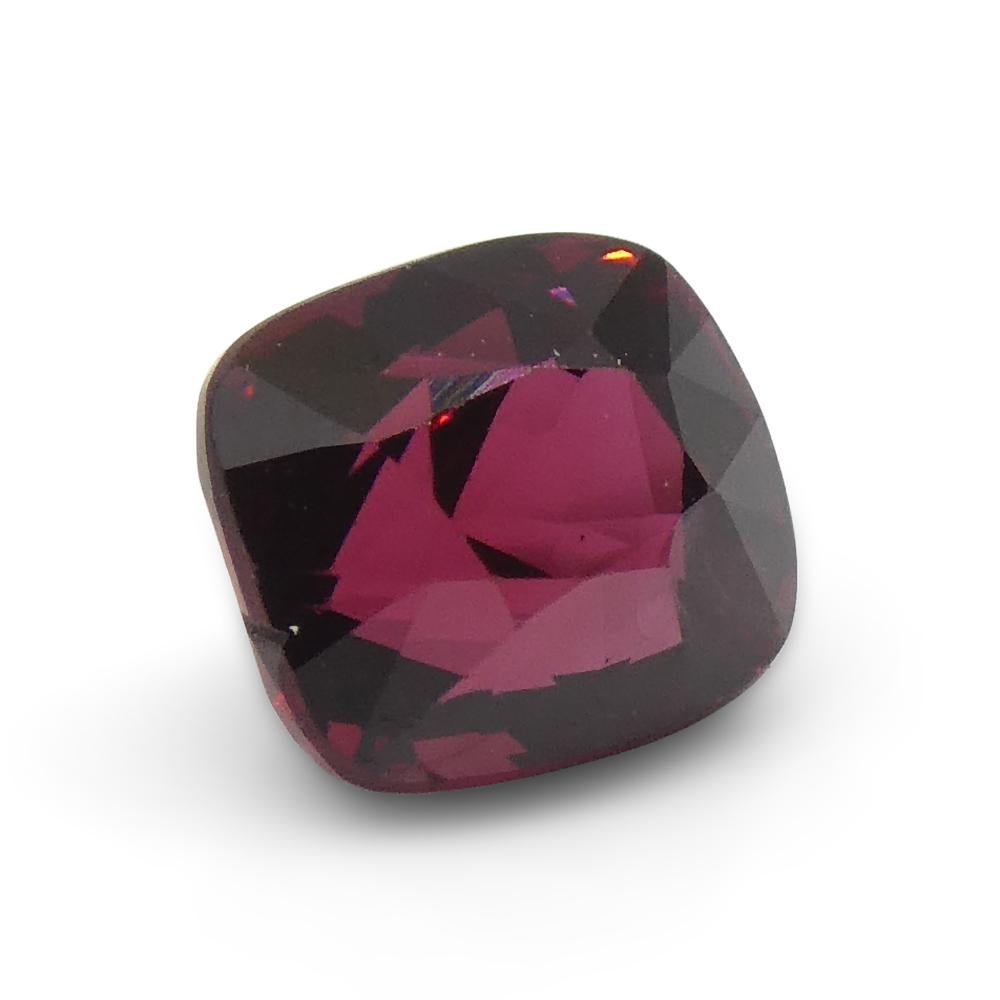 0.9ct Cushion Red Jedi Spinel from Sri Lanka For Sale 4