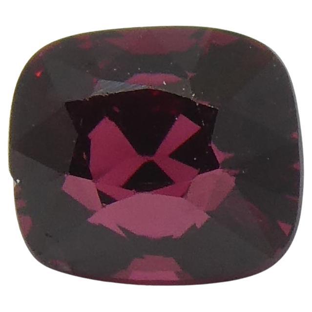 0.9ct Cushion Red Jedi Spinel from Sri Lanka For Sale