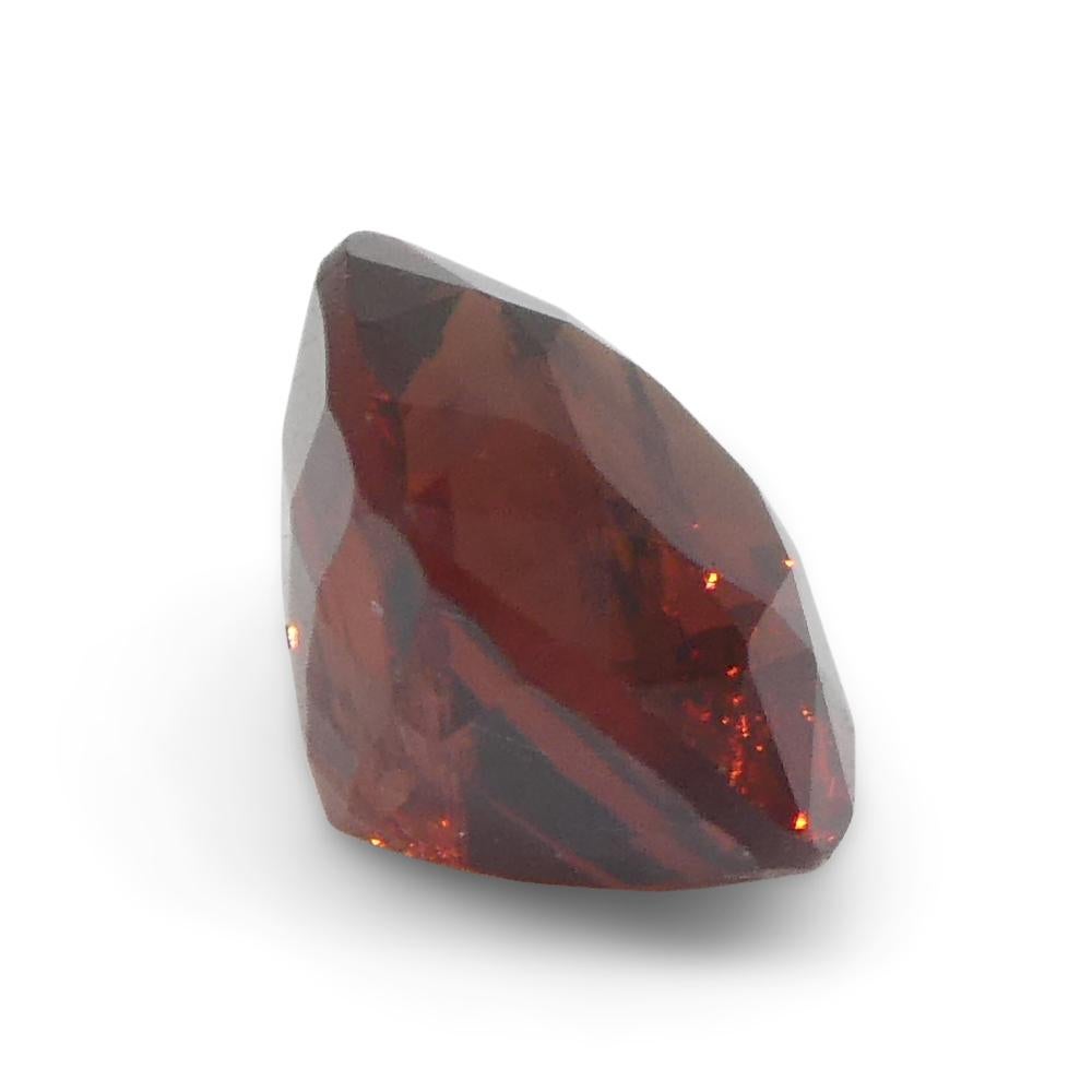 0.9ct Cushion Red Spinel from Sri Lanka For Sale 3