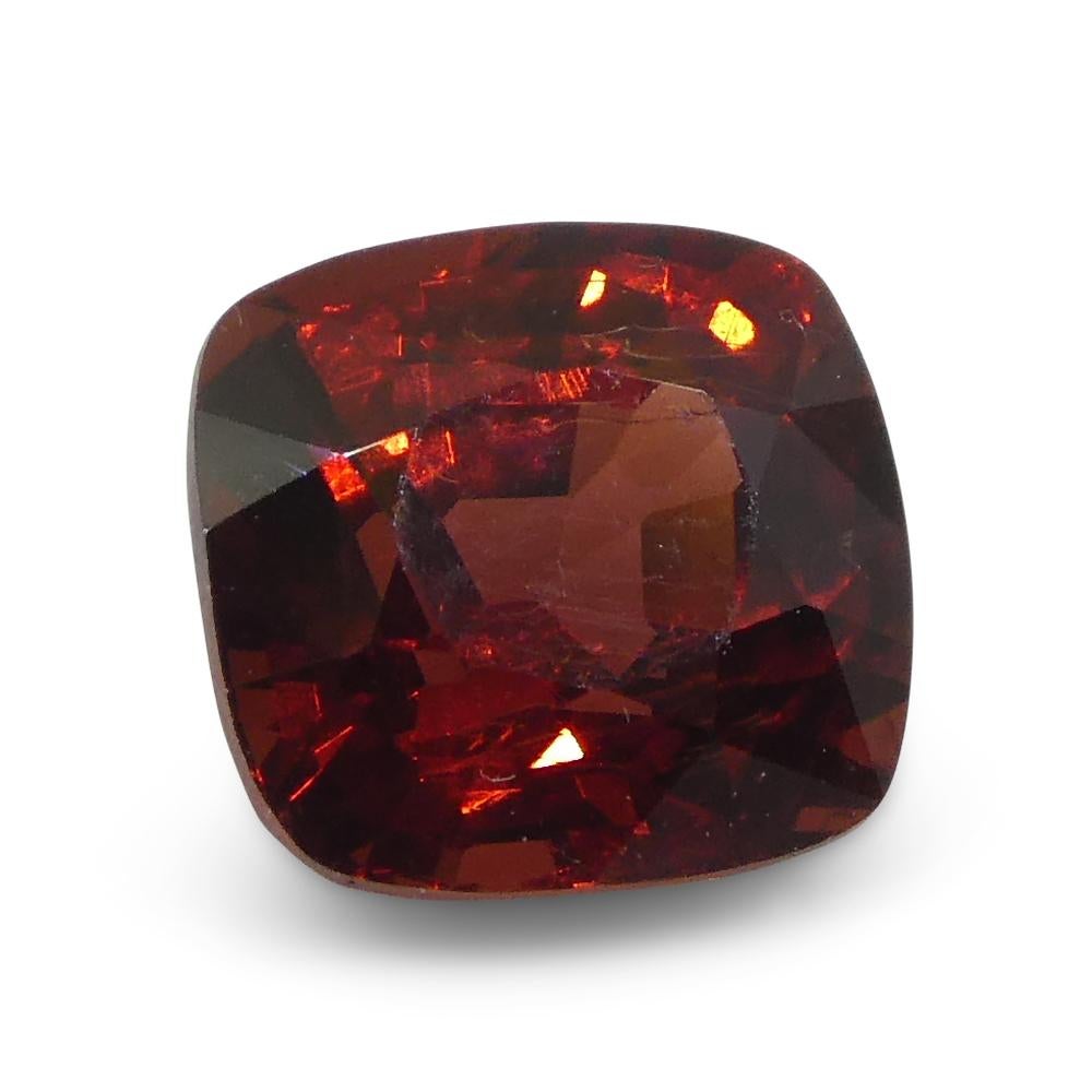 0.9ct Cushion Red Spinel from Sri Lanka For Sale 4