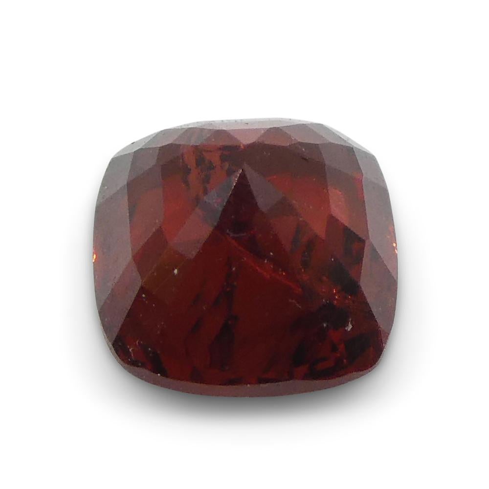0.9ct Cushion Red Spinel from Sri Lanka For Sale 6