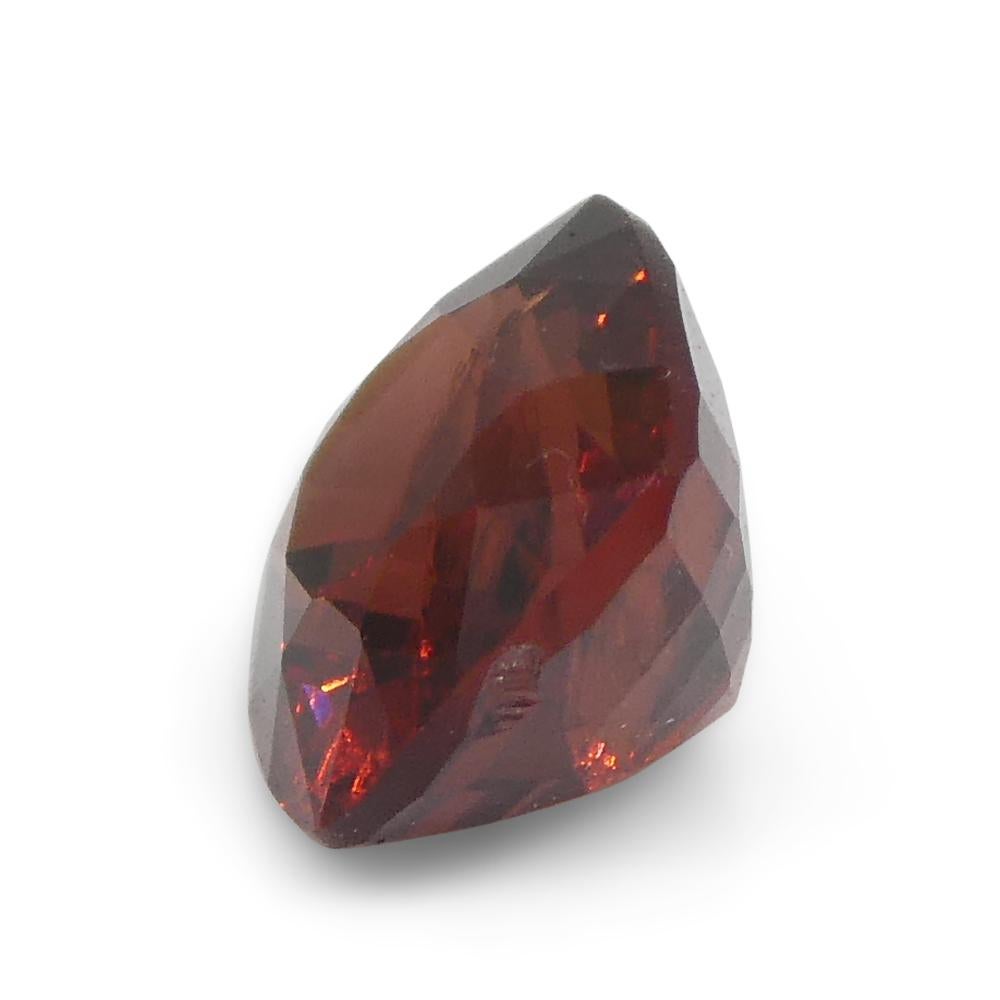 0.9ct Cushion Red Spinel from Sri Lanka For Sale 1