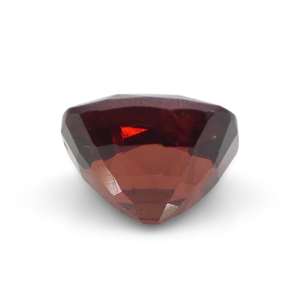 0.9ct Cushion Red Spinel from Sri Lanka For Sale 2
