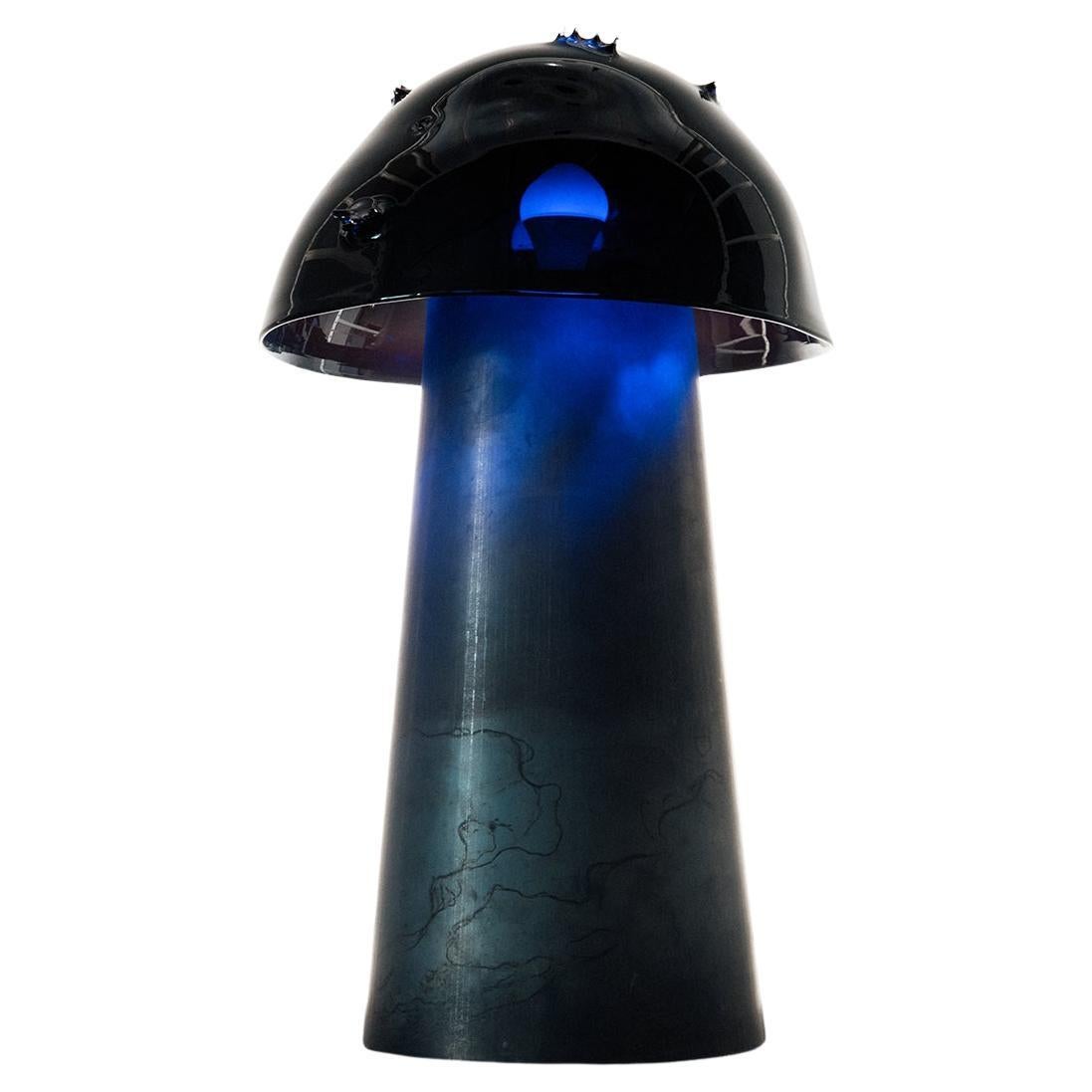 1, 000, 000 Dead Hippies Table Lamp – Handmade Industrial Modern Table Lamp For Sale
