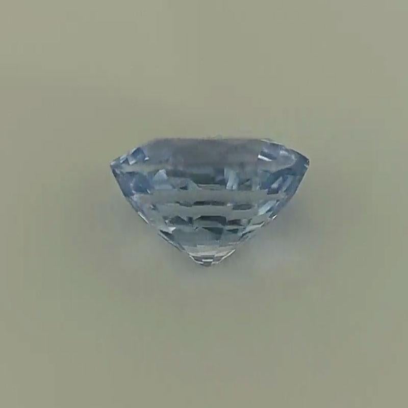 Ovaler 1,46-Karat natürlicher blauer Saphir, GIA-zertifiziert, wurde von unseren Experten für seinen Glanz und seine einzigartige Farbe von Hand ausgewählt
