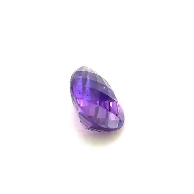 Pear Cut 1 1/2 Carat Pear Violet Changing to Purple Sapphire GIA Unheated For Sale