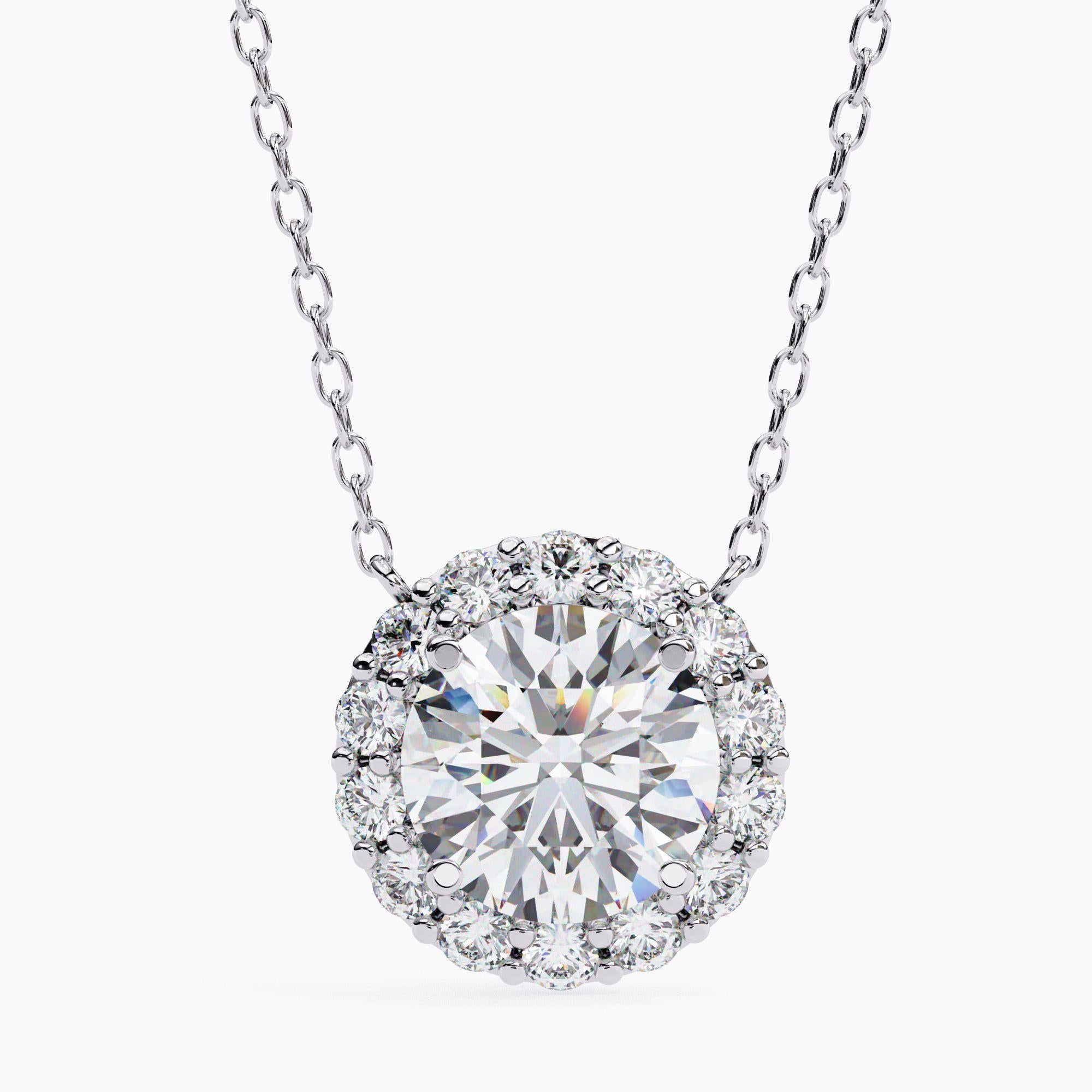 PRODUKTANGABEN
Metall Typ: 14K Gold
Höhe x Breite des Anhängers: 10mm x 10mm
Gesamtgewicht der Diamanten und Gesamtgröße des Anhängers: 1,55 ct.
Zentraler Diamant: 1,29ct GIA zertifiziert
Gesamtzahl der Diamanten: 15
Durchschnittliche