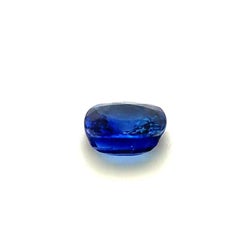 1 1/3 Carat Cushion Blue Sapphire GIA