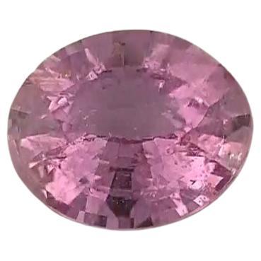 1 1/3 Carat Oval Purple-Pink Sapphire GIA