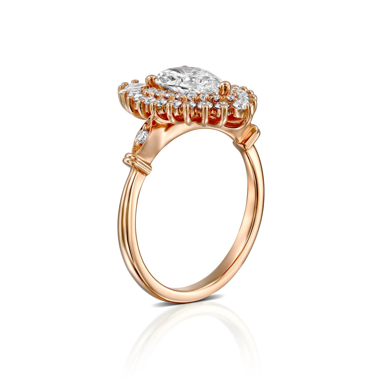 1 1/4 ct diamond ring