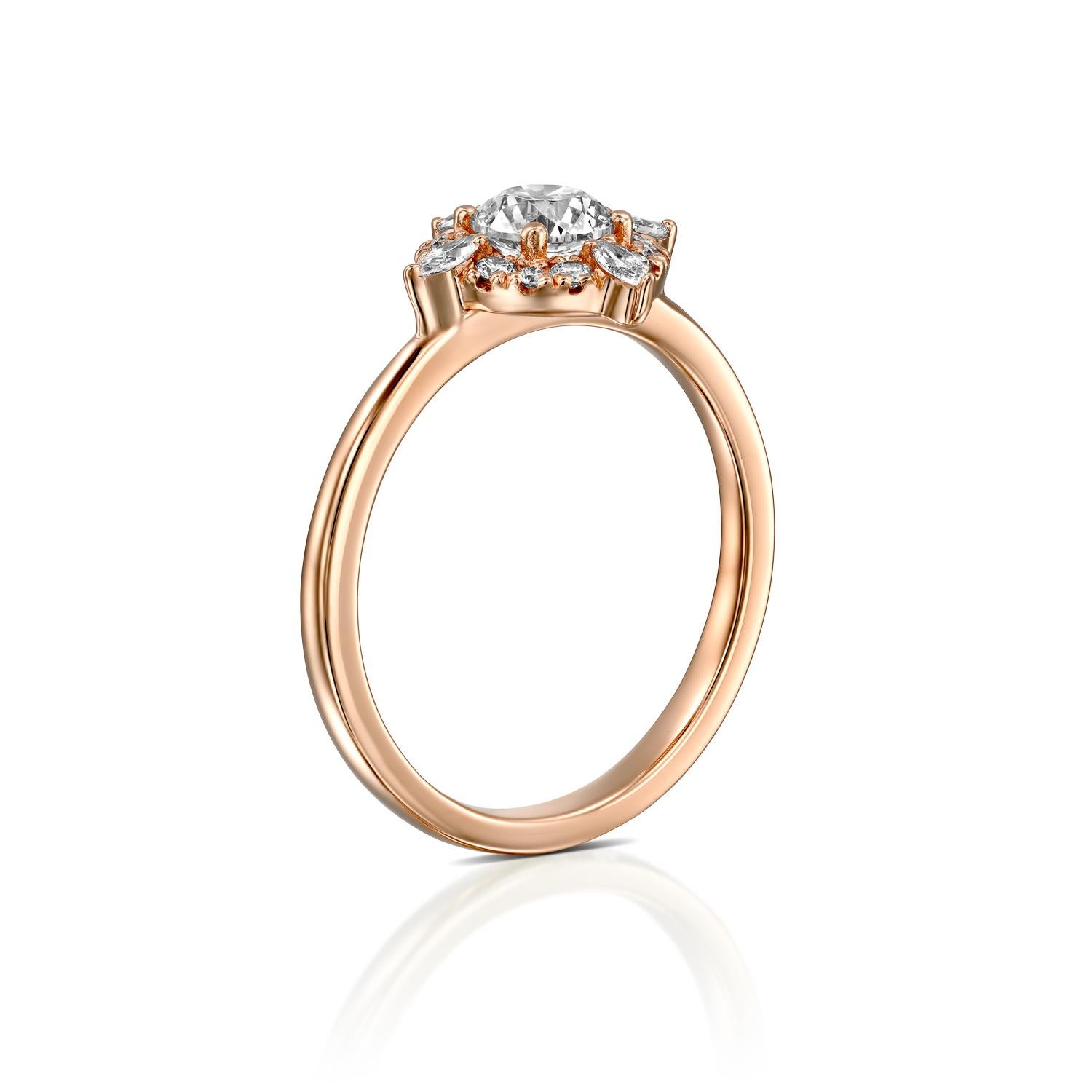 1/4 carat engagement rings
