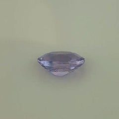 1 1/6 Carat Oval Purple Sapphire GIA