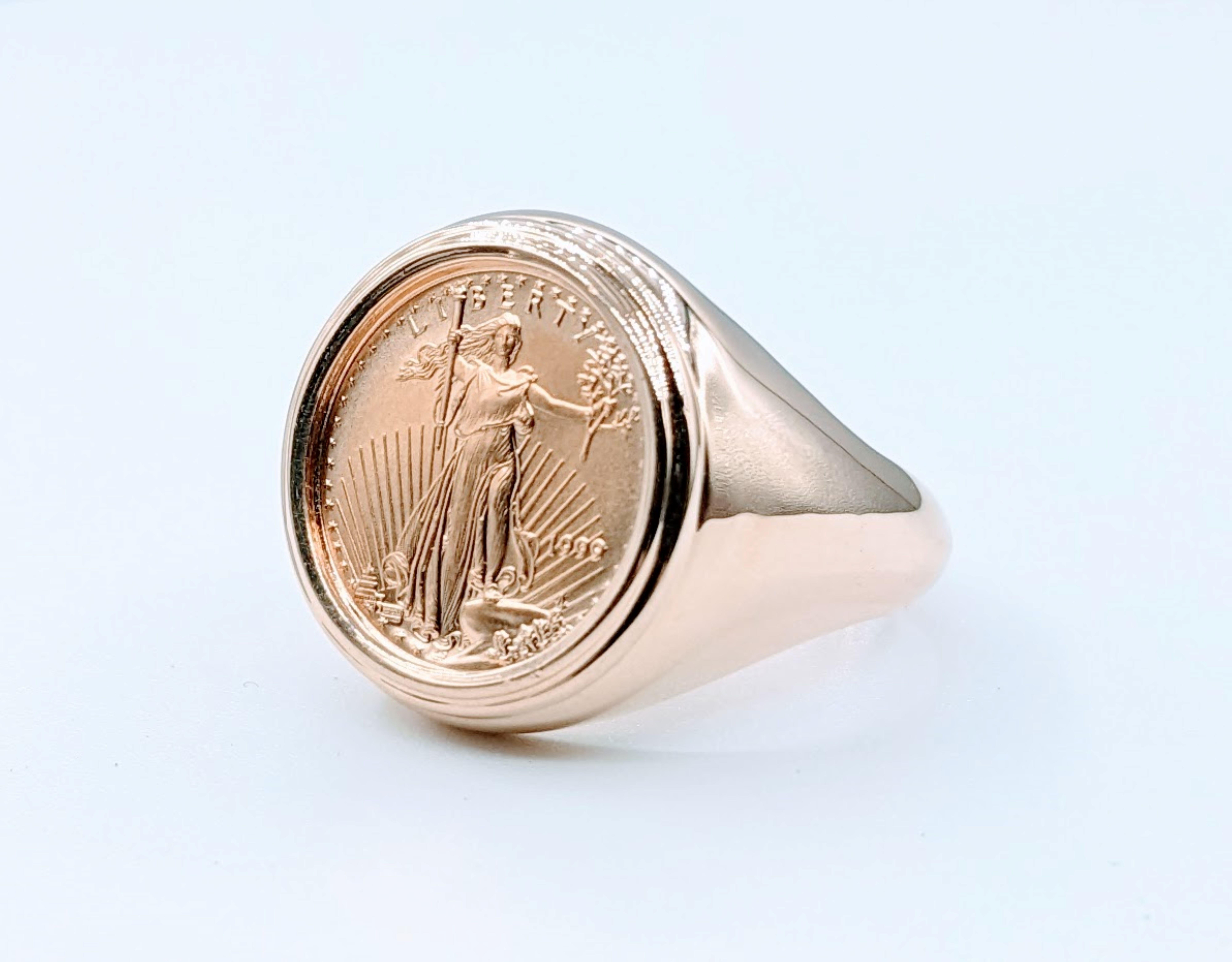 gold bullion ring
