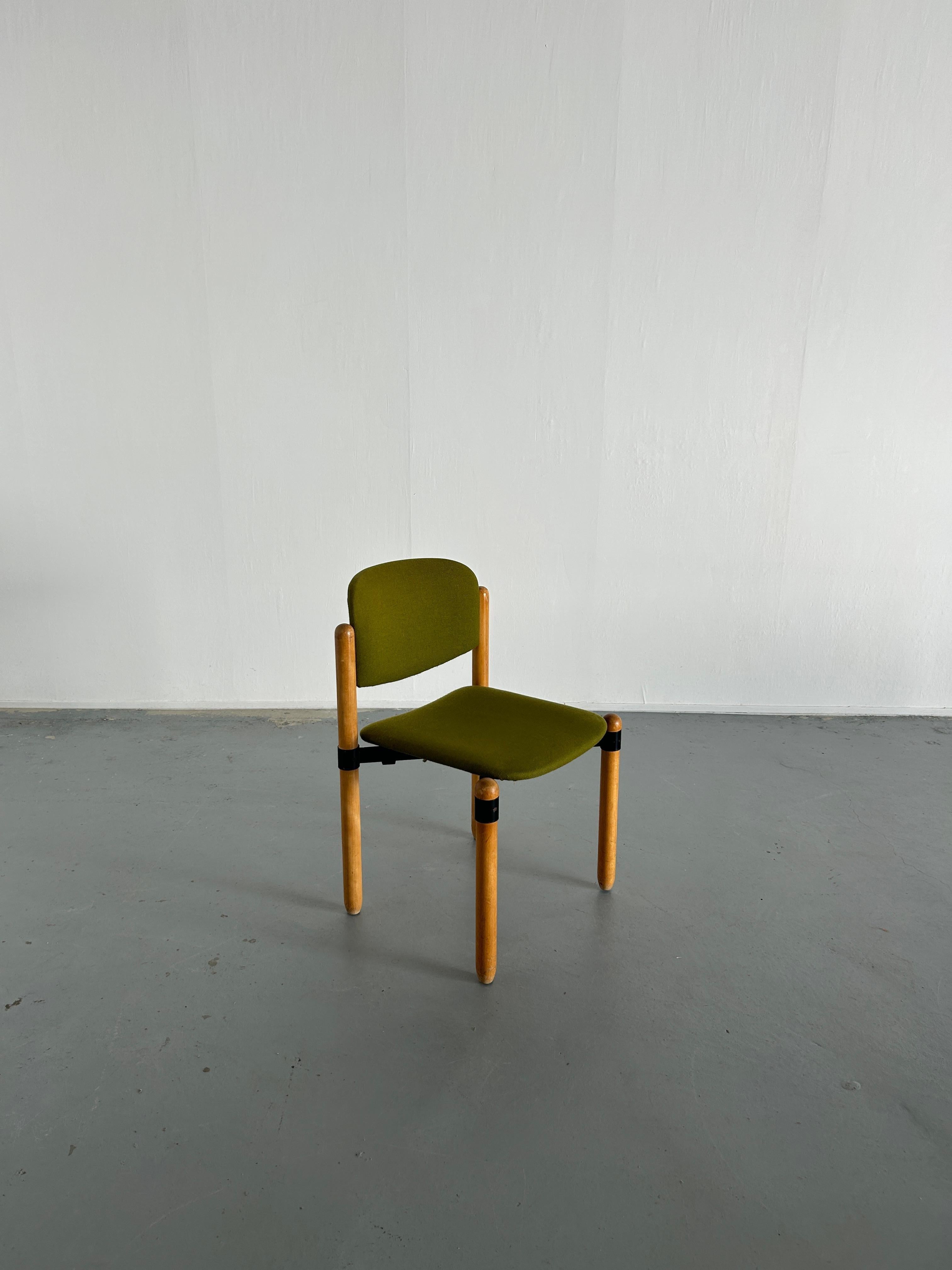 1/10 Mid Century Modern Stackable Dining Chairs by Fröscher Sitform, 70s Germany In Good Condition In Zagreb, HR