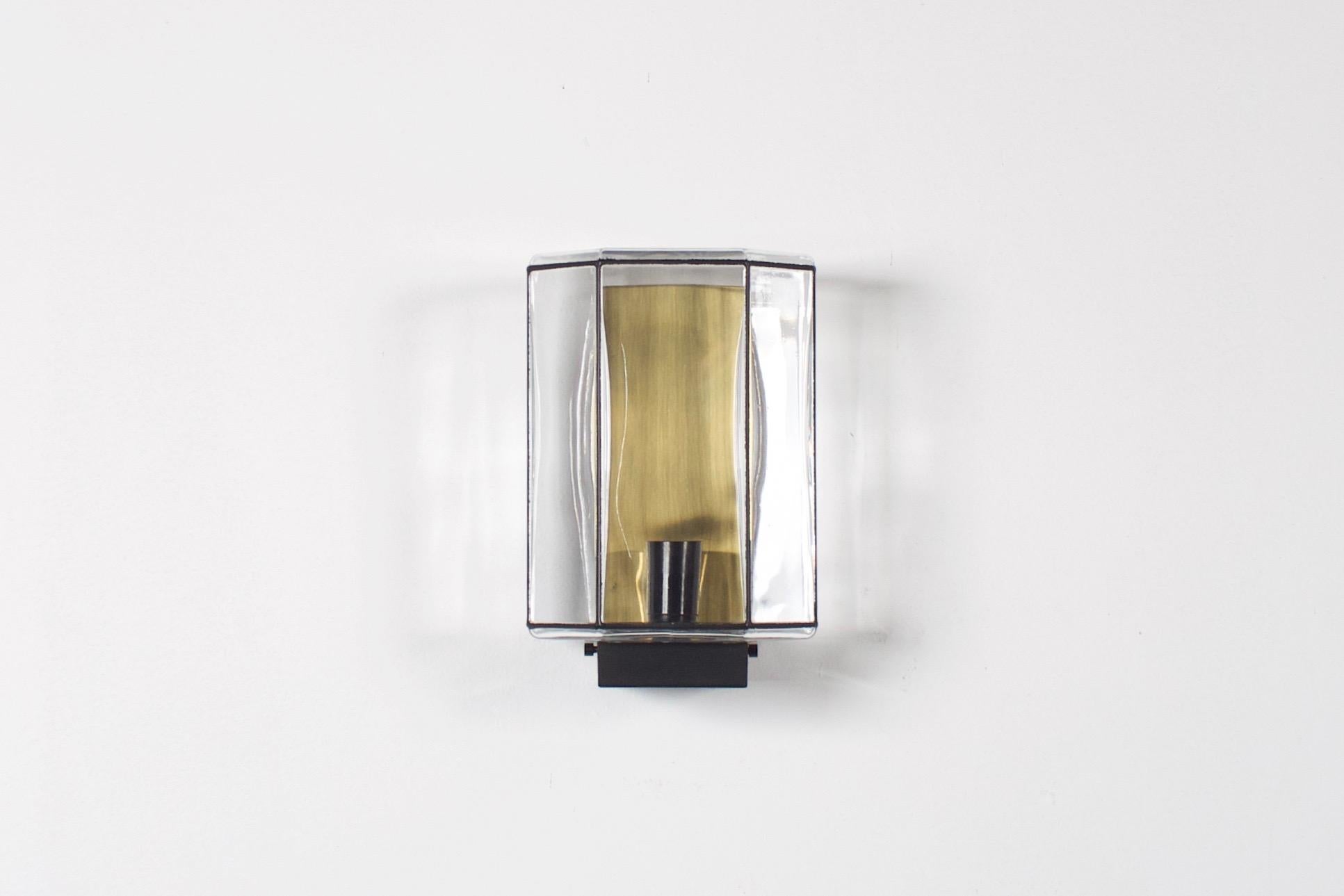 1/10 Lámparas de pared modernistas de Limburg Glashutte, años 70 Alemán en venta