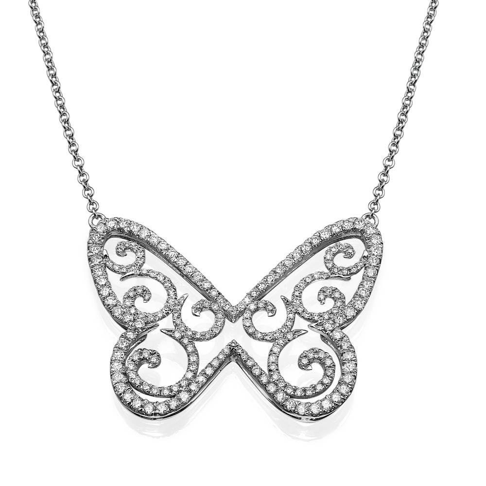 3 butterfly necklace