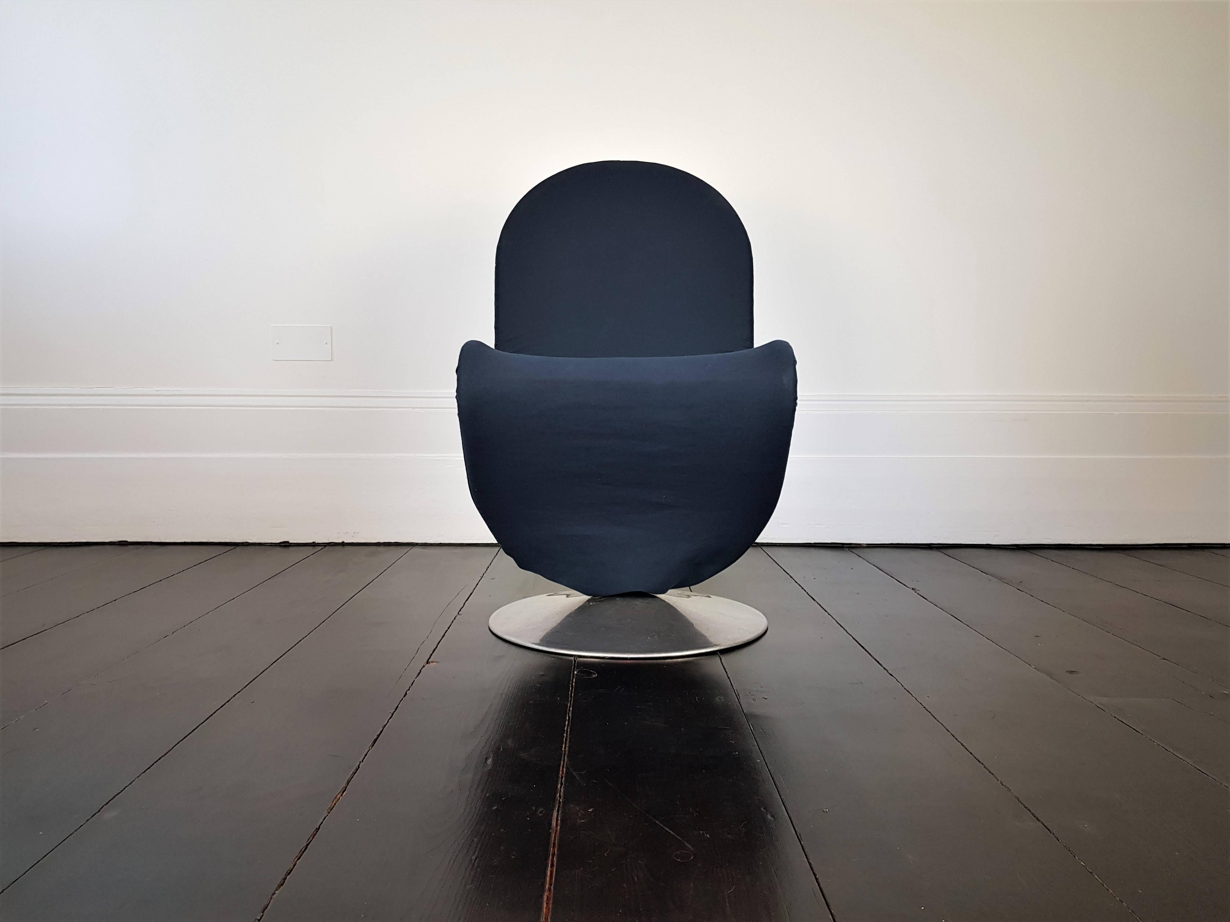 Post-Modern 1-2-3 Chair by Verner Panton for Rosenthal, 1980s