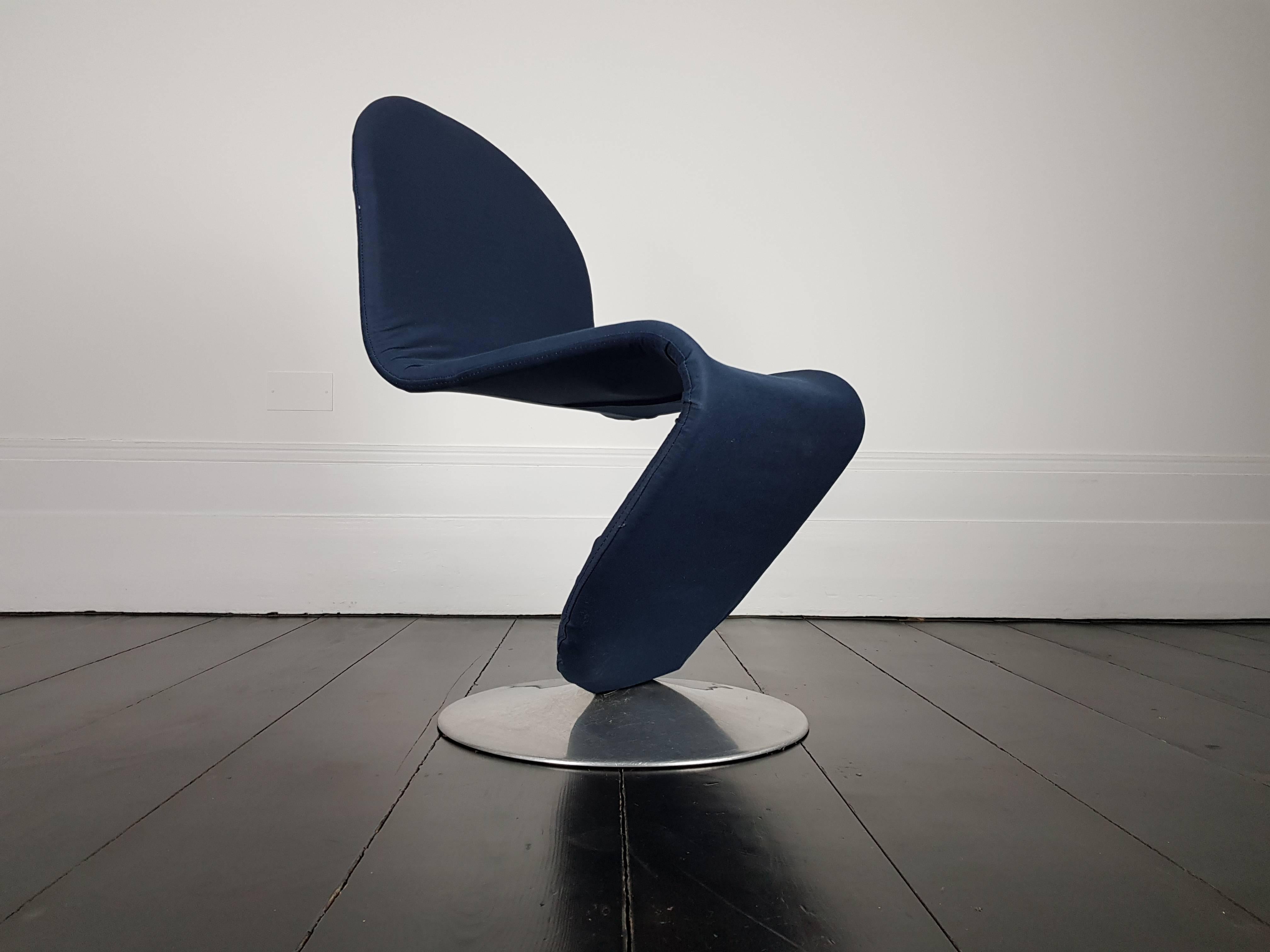 20th Century 1-2-3 Chair by Verner Panton for Rosenthal, 1980s