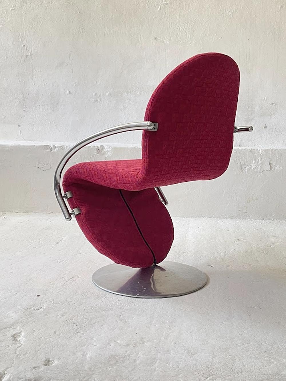 1-2-3 Series Easy Chair by Verner Panton 1970s For Sale 6