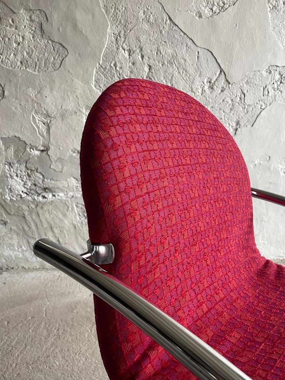 Late 20th Century 1-2-3 Series Easy Chair by Verner Panton 1970s For Sale