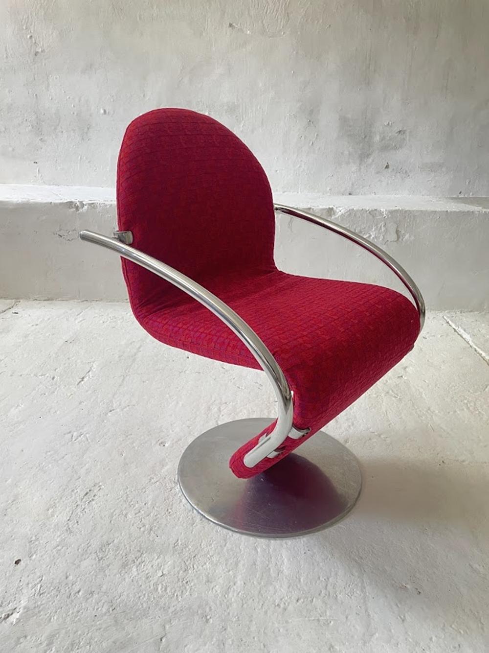 1-2-3 Series Easy Chair by Verner Panton 1970s For Sale 1