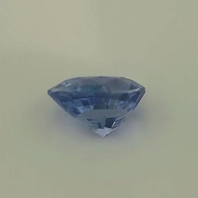 This Oval shape 1.38-carat Natural Bluish Violet color sapphire GIA certified has been hand-selected by our experts for its top luster and unique color
