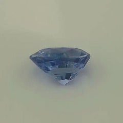 1 2/5 Carat Oval Bluish Violet Sapphire GIA Unheated