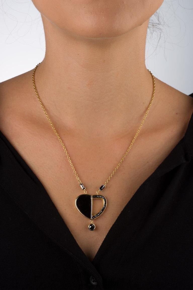zara heart necklace